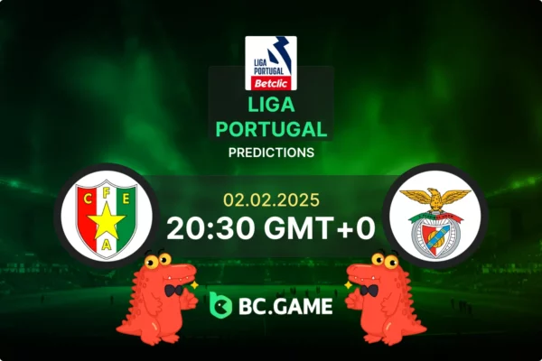 Estrela Amadora vs Benfica (2:3): Liga Portugal 02/02/2025