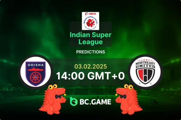 Odisha FC vs NorthEast United FC (2:2): Indian Super League 03/02/2025