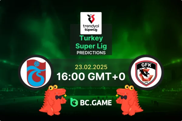 Trabzonspor vs Gaziantep (3:2): Turkish Super Lig 23/02/2025