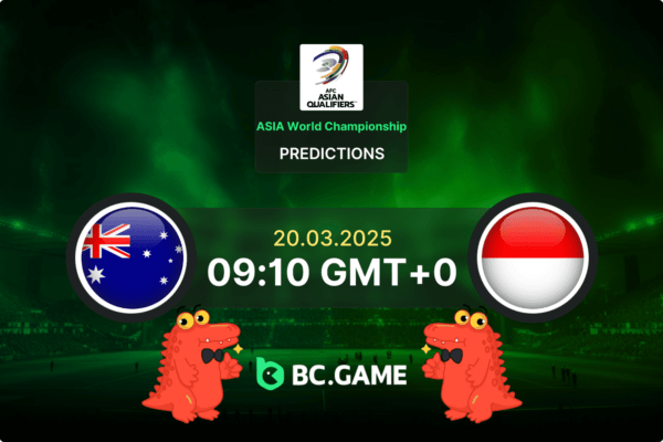 Australia vs Indonesia Prediction, Odds, Betting Tips – World Cup Qualification AFC 20/03/2025