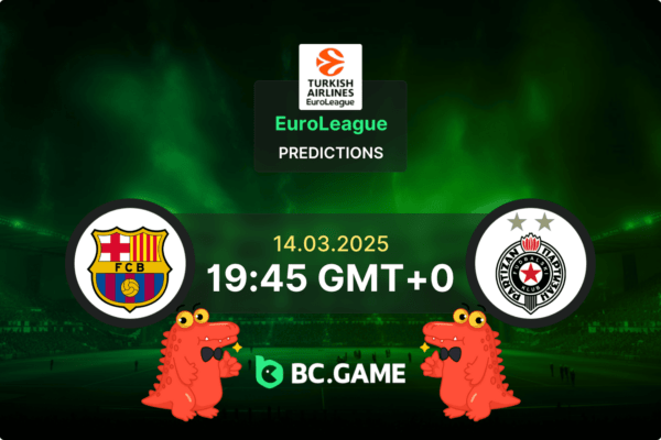 Barcelona vs Partizan (87:80) EuroLeague 14/03/2025