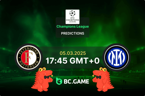 Feyenoord vs Inter Prediction, Odds, Betting Tips – Champions League 05/03/2025