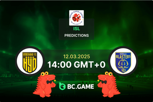 Hyderabad FC vs Kerala Blasters FC (1:1): ISL 12/03/2025