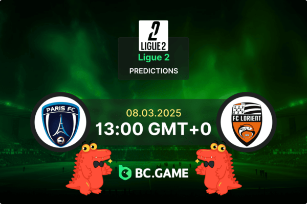 Paris FC vs Lorient (3:2): Ligue 2 08/03/2025