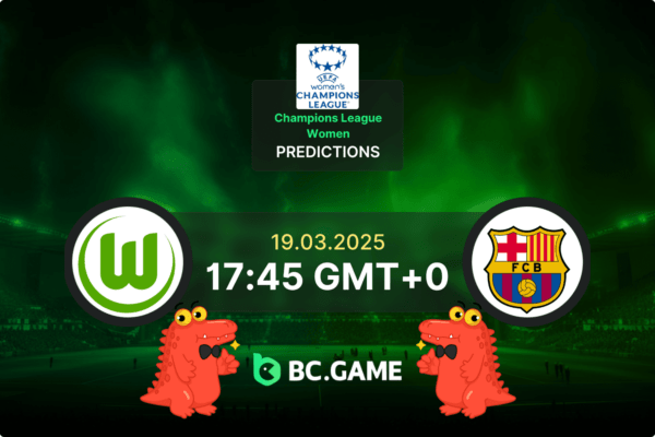 Wolfsburg W vs Barcelona W Prediction, Odds, Betting Tips – UEFA Champions League Women 19/03/2025