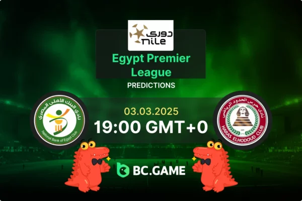 National Bank of Egypt vs Haras El-Hodoud Prediction, Odds, Betting Tips – Egypt Premier League 03/03/2025