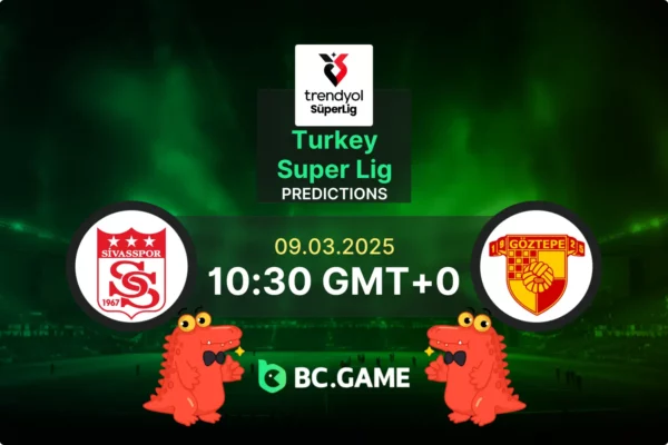 Sivasspor vs Goztepe SK (3:1): Turkish Super Lig 09/03/2025