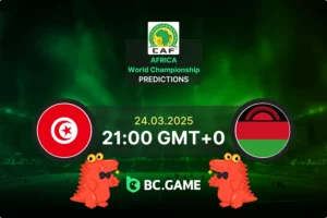 Tunisia vs Malawi Prediction, Odds, Betting Tips – World Championship Qualification 24/03/2025