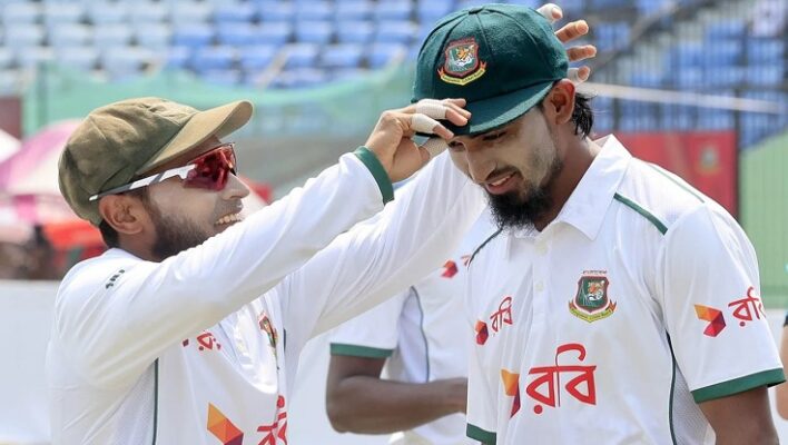 জিম্বাবুয়ের বিপক্ষে তানজিমের টেস্ট অভিষেক