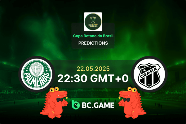 Palmeiras vs Ceará (0:1): Copa Betano do Brasil 22/05/2025