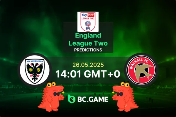 AFC Wimbledon vs Walsall (1:0): League Two 26/05/2025
