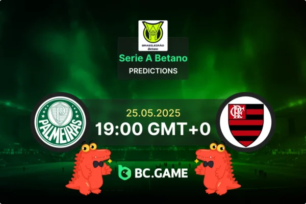 Palmeiras vs Flamengo (0:2): Serie A Betano 25/05/2025