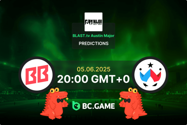 BetBoom Team – Wildcard Gaming: Прогноз, коэффициенты, советы по ставкам на матч – BLAST.tv Остин Мейджор 05/06/2025