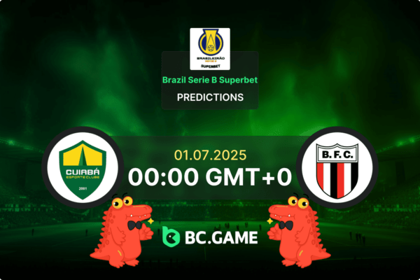 Cuiaba vs Botafogo SP (0:1): Brazil Serie B 01/07/2025