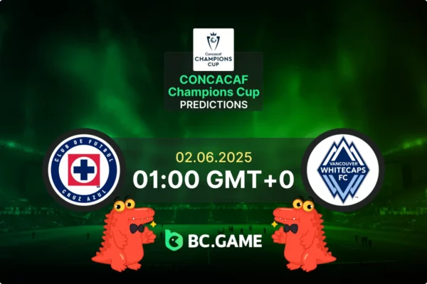 Cruz Azul vs Vancouver Whitecaps (5:0): CONCACAF Champions Cup 02/06/2025