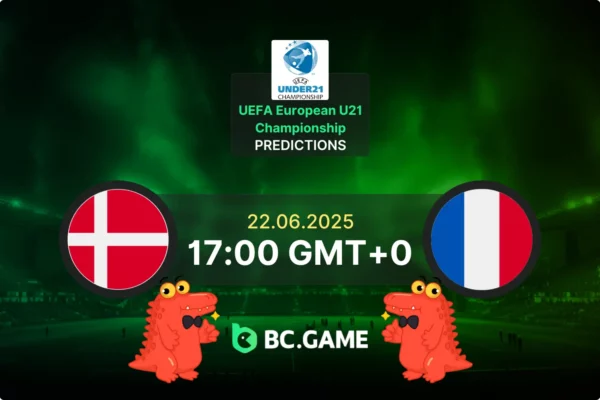Denmark U21 vs France U21 (2:3): UEFA European U21 Championship 22/06/2025