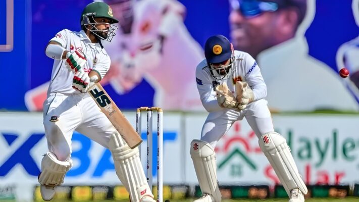 শান্তর এক অঙ্কে ফিরে আসা, সাদমানের ফিফটি হল না, বৃষ্টিতে খেলা বন্ধ