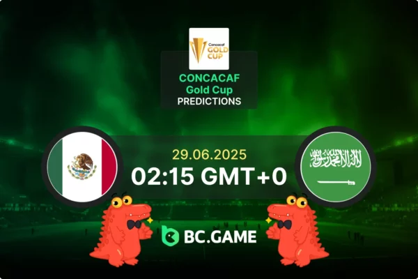 Mexico vs Saudi Arabia (2:0): CONCACAF Gold Cup 29/06/2025