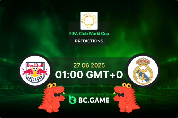 Salzburg vs Real Madrid (0:3): FIFA Club World Cup 27/06/2025