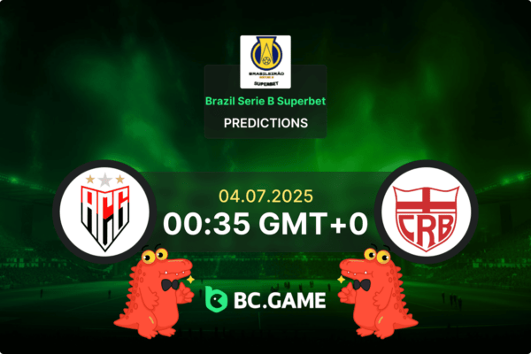 Atlético GO vs CRB (2:1): Brazil Serie B 04/07/2025