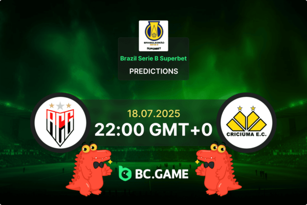 Atlético Goianiense vs Criciúma (0:1): Brazil Série B 18/07/2025