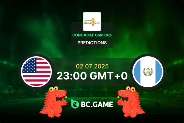 USA vs Guatemala (2:1): CONCACAF Gold Cup 02/07/2025