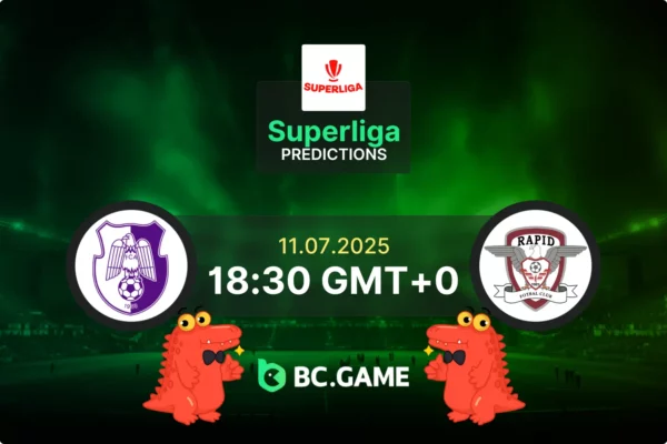 Arges Pitesti vs Rapid Bucharest (0:2): Superliga 11/07/2025