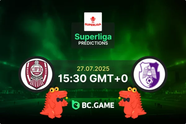 CFR Cluj vs Arges Pitesti (0:2): Superliga 27/07/2025