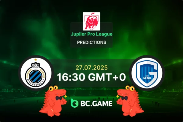 Club Brugge vs Genk (2:1): Jupiler Pro League 27/07/2025