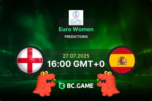 England Women vs Spain Women (2:1): UEFA Women’s Euro Championship 27/07/2025