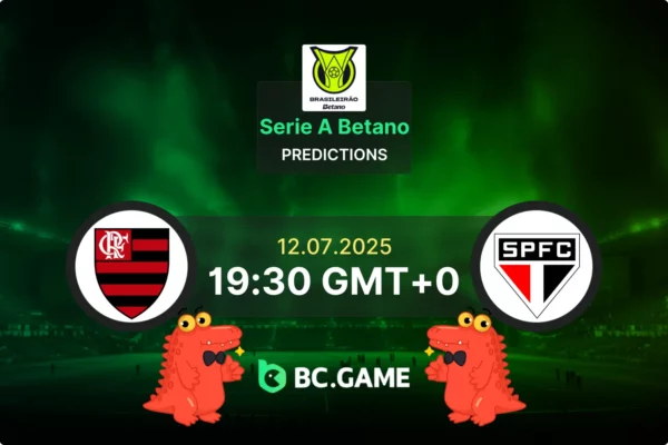 ফ্ল্যামেঙ্গো বনাম সাও পাওলো ভবিষ্যদ্বাণী, মতপার্থক্য, বেটিং টিপস – সেরি এ বেটানো 12/07/2025