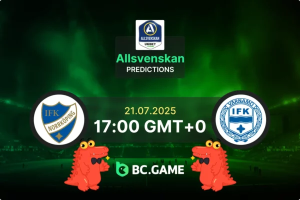 IFK Norrkoping vs Varnamo (3:1): Allsvenskan 21/07/2025