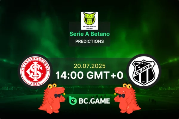 Internacional vs Ceara (1:0): Serie A Betano 20/07/2025