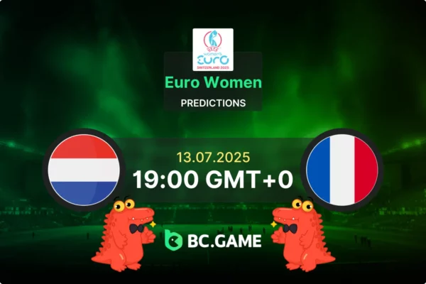Netherlands Women vs France Women (2:5): UEFA Women’s Euro 2025 13/07/2025