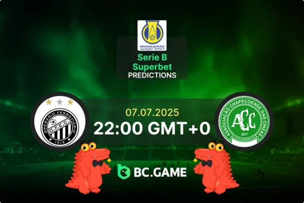 Operario PR vs Chapecoense (1:2): Serie B 07/07/2025