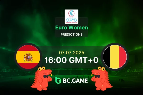 Spain Women vs Belgium Women (6:2): UEFA Women’s Euro 2025 07/07/2025