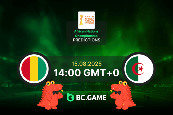 Guinea vs Algeria (1:1): African Nations Championship 15/08/2025