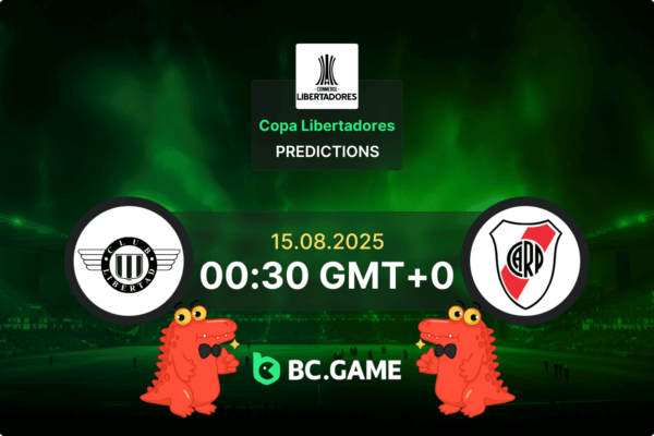 Libertad Asuncion vs River Plate (0:0): Copa Libertadores 15/08/2025