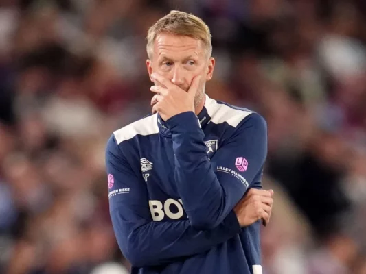 West Ham boss Graham Potter admits ‘we’re all in pain’ after Carabao Cup exit
