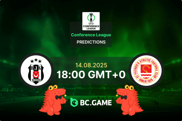 বেসিকতাস বনাম সেন্ট প্যাট্রিক্স ভবিষ্যদ্বাণী, সম্ভাবনা, বাজির টিপস – কনফারেন্স লীগ ১৪/০৮/২০২৫