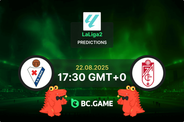 Eibar vs Granada CF Pronóstico: cuotas y consejos de apuestas  – LaLiga2, 22/08/2025