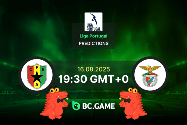 Estrela vs Benfica Pronóstico: cuotas y consejos de apuestas – Liga Portugal 16/08/2025