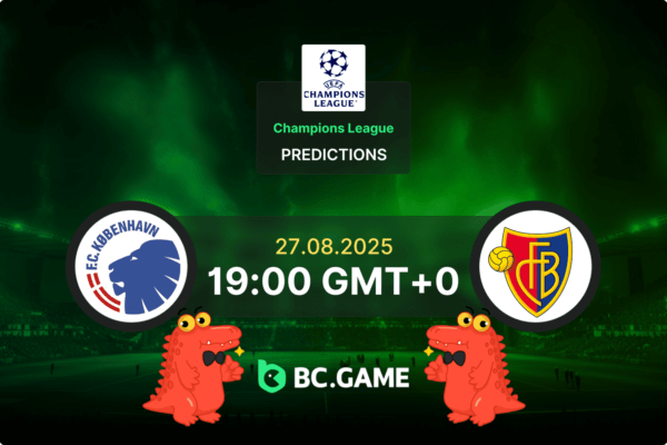 FC Copenhagen vs Basel (2:0): UEFA Champions League 27/08/2025