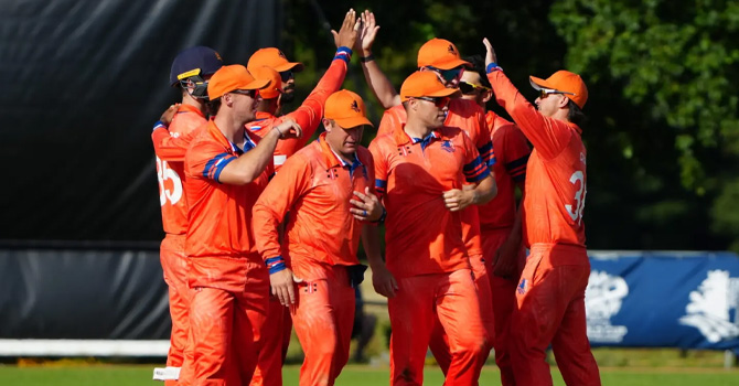 ঢাকায় পৌঁছেছে নেদারল্যান্ডস ক্রিকেট দল