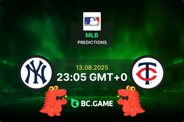 New York Yankees vs Minnesota Twins Pronóstico: cuotas y consejos de apuestas para el partido  – MLB 13/08/2025
