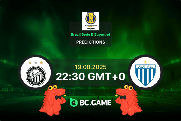 Operario-PR vs Avai (0:0): Brazil Serie B 19/08/2025