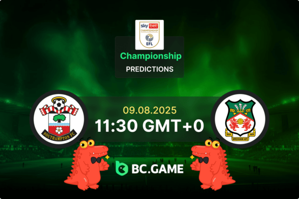 Southampton vs Wrexham (2:1): Championship 09/08/2025