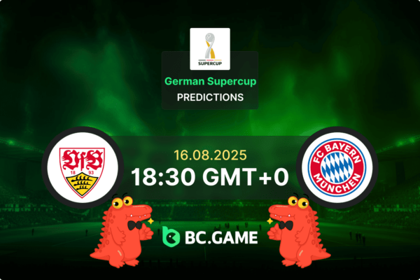Stuttgart vs Bayern Munich (1:2): German Supercup 16/08/2025