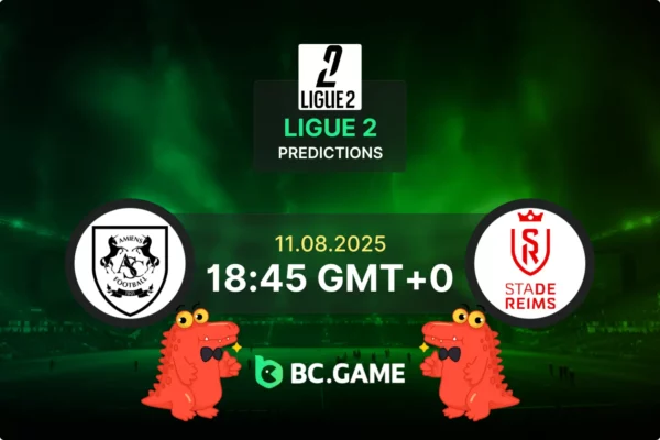 Amiens vs Reims (2:2): Ligue 2 11/08/2025
