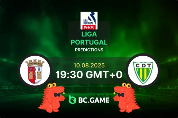 Braga vs Tondela (3:0): Primeira Liga 10/08/2025